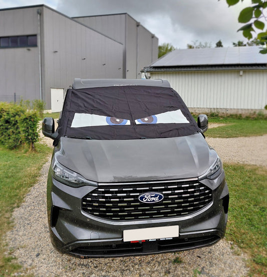 Ford Transit Custom 2 Screen Wrap - Arthur Eyes