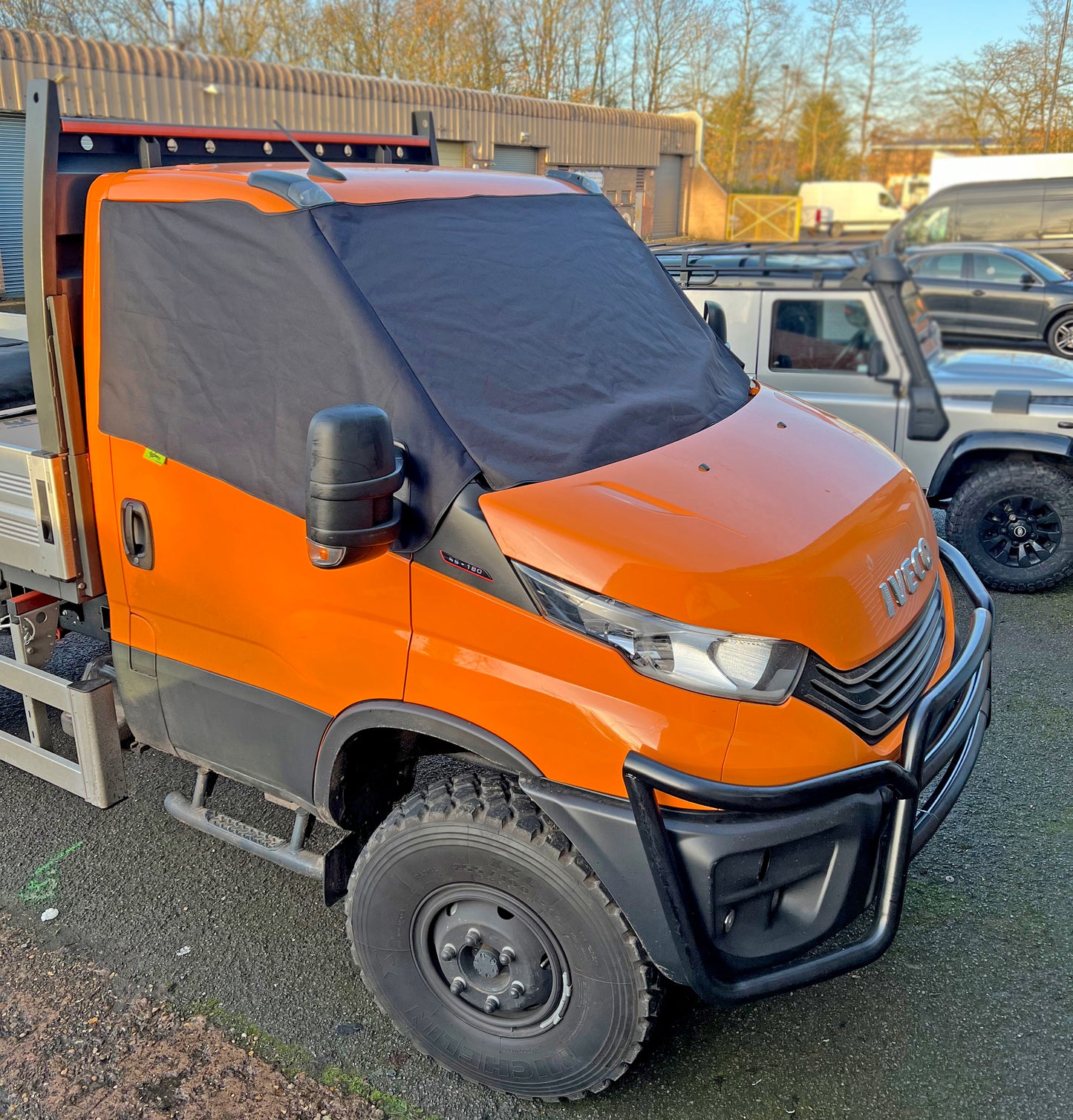 Iveco Daily Third Generation 2014 - Present Screen Cover - Plain Deluxe