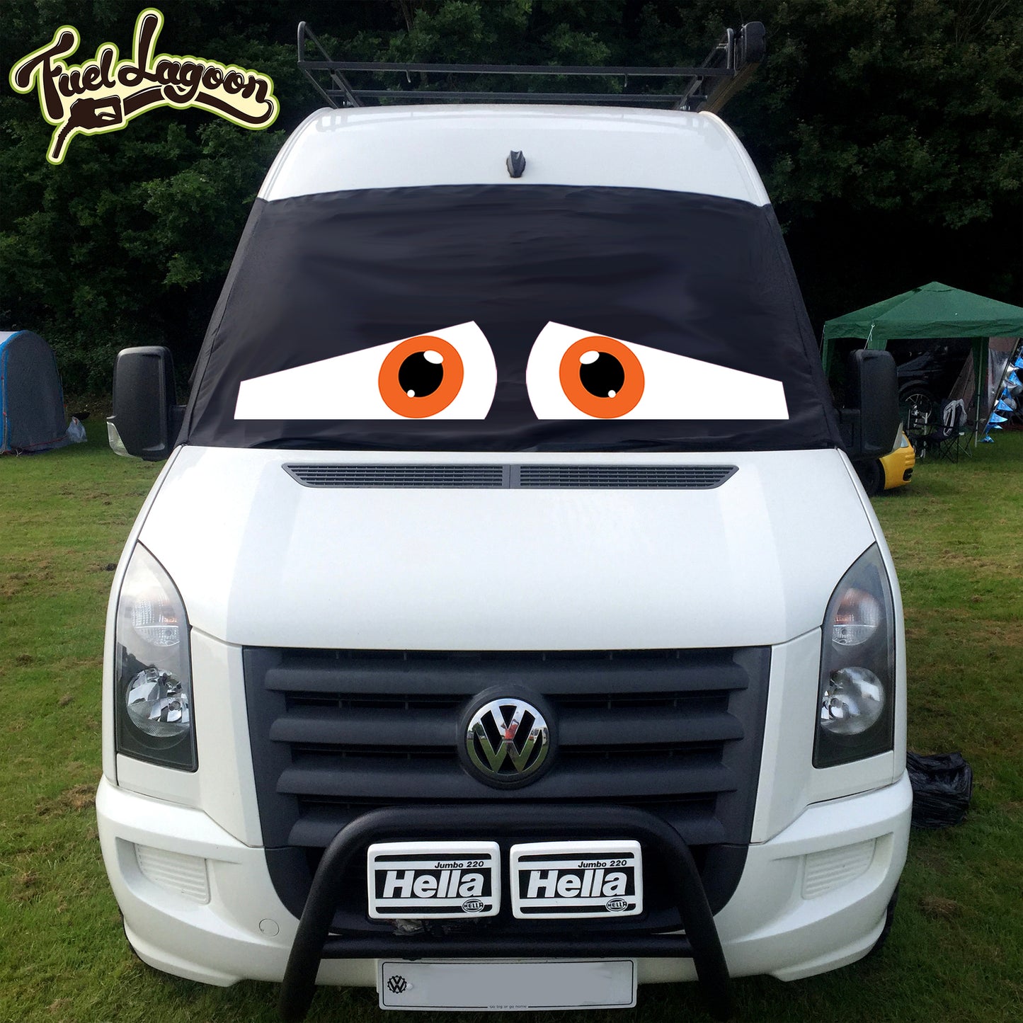 VW Crafter, Mercedes Sprinter Screen Cover Eyes - Sid