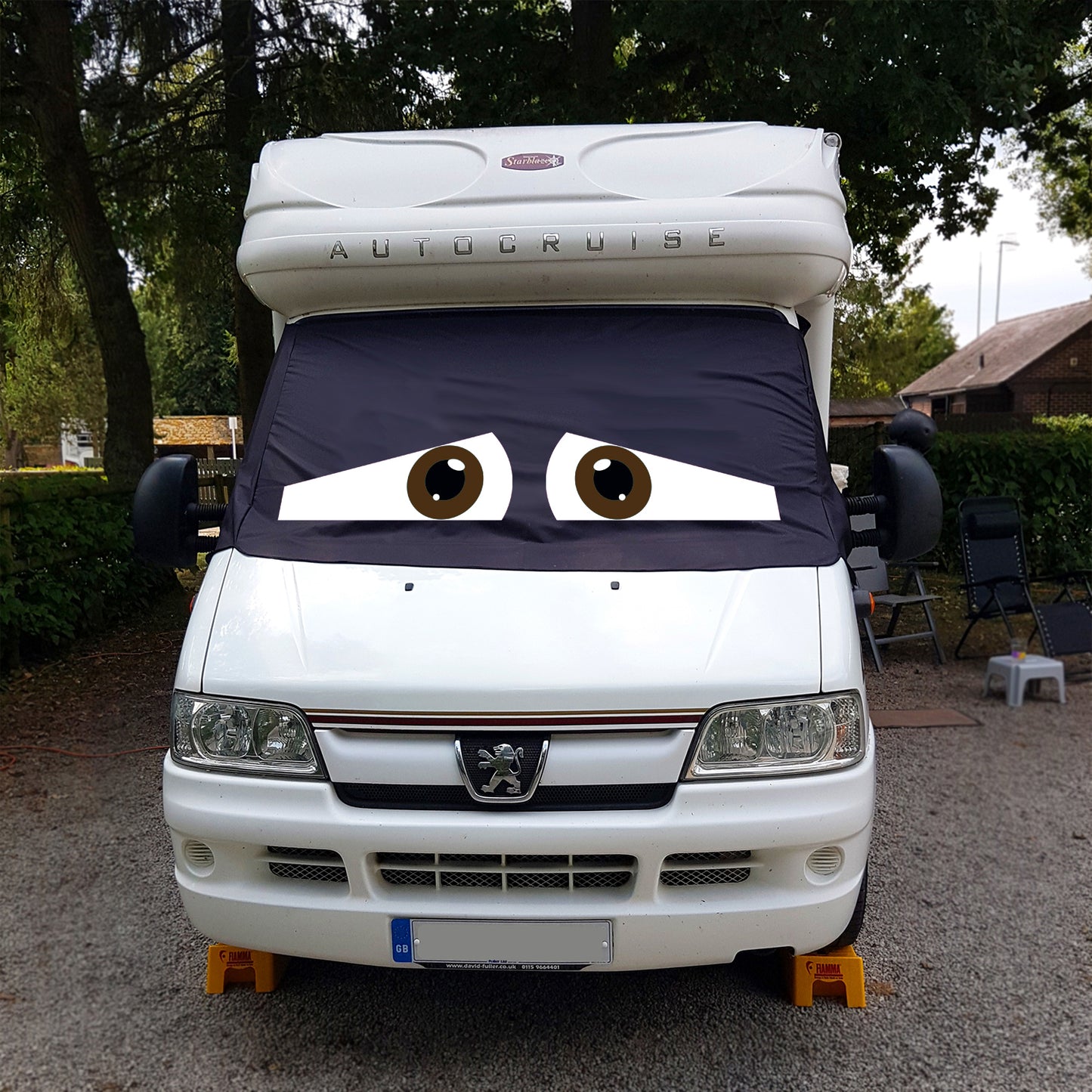 Ducato, Boxer, Relay Motorhome Screen Wrap 1993 - 2006 - Sid Eyes