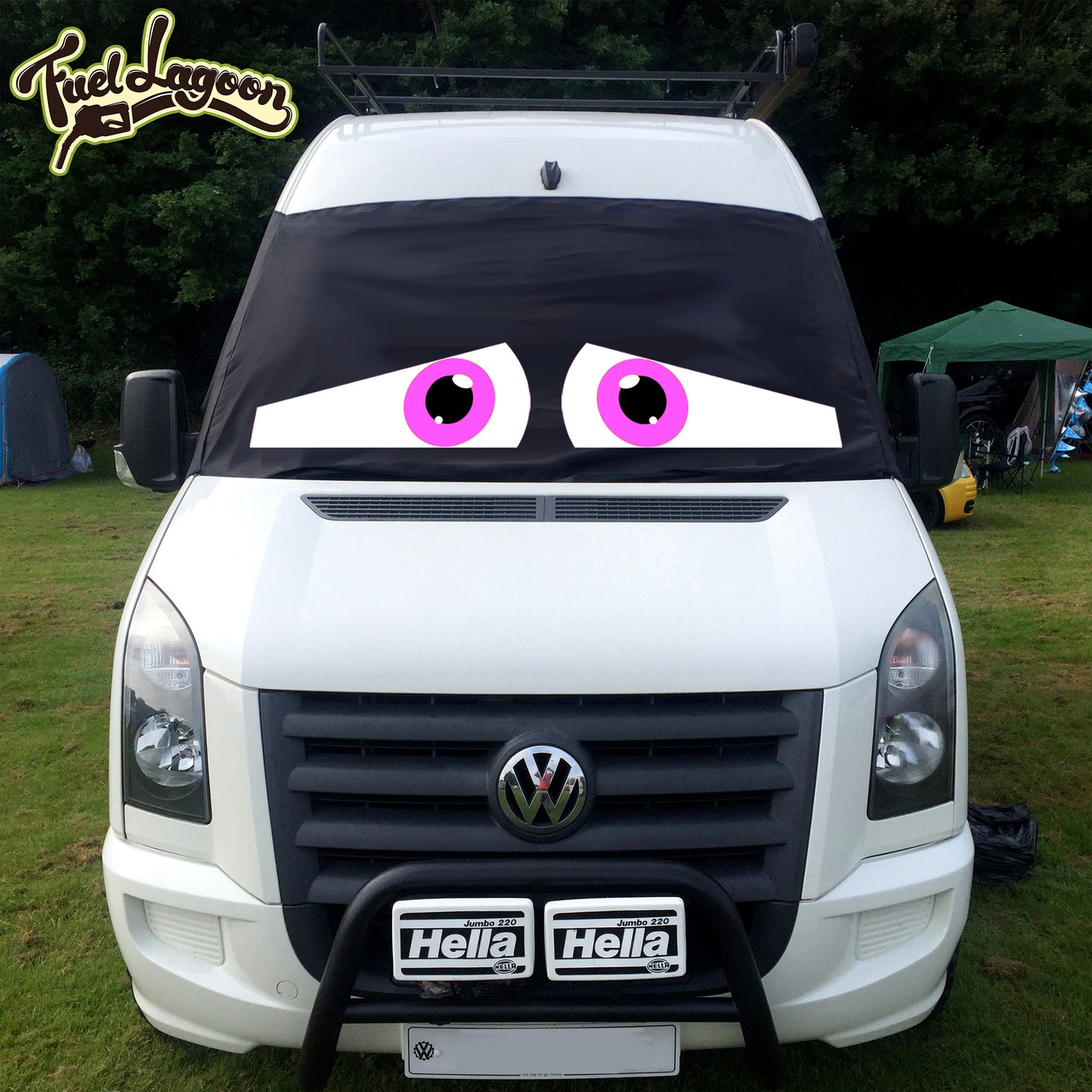 VW Crafter, Mercedes Sprinter Screen Cover Eyes - Sid