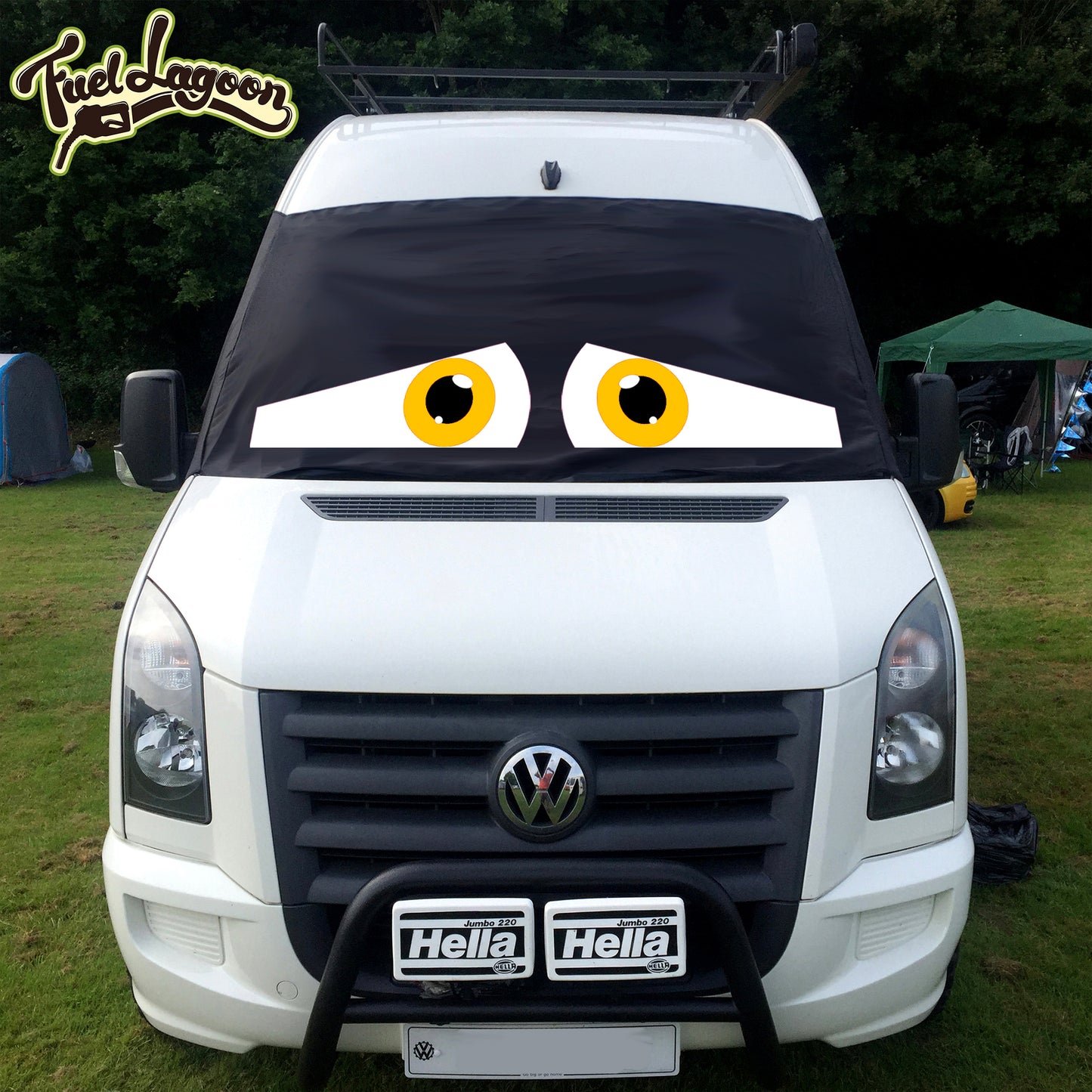 VW Crafter, Mercedes Sprinter Screen Cover Eyes - Sid