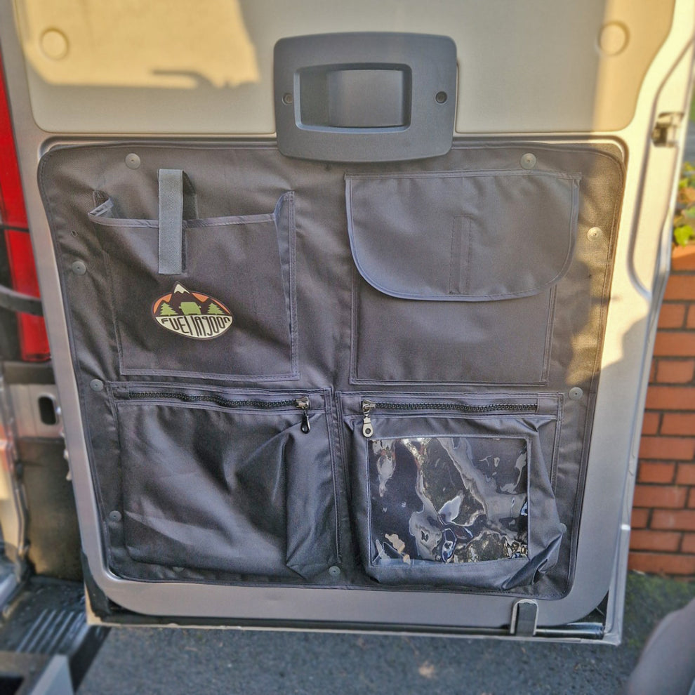 Fiat Ducato / Peugeot Boxer 2006+ Barn Door Storage Pocket Organiser ...