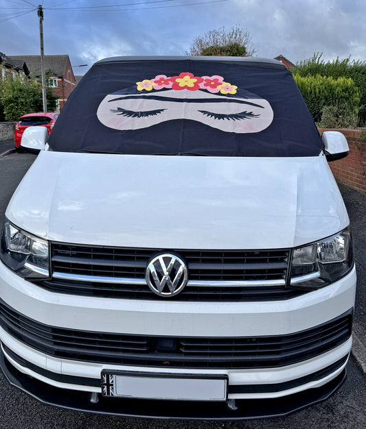 VW Transporter Screen Wrap - Eye Mask Designs