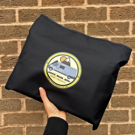 Ducato, Boxer, Relay Motorhome Screen Wrap - Flag Eyes