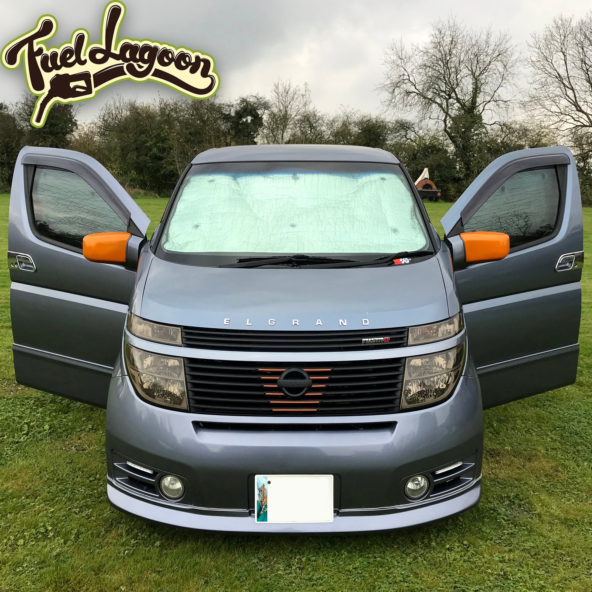 Per Nissan Elgrand E51 Schermo Avvolgere Ghiaccio Cover Deluxe - Foto 8