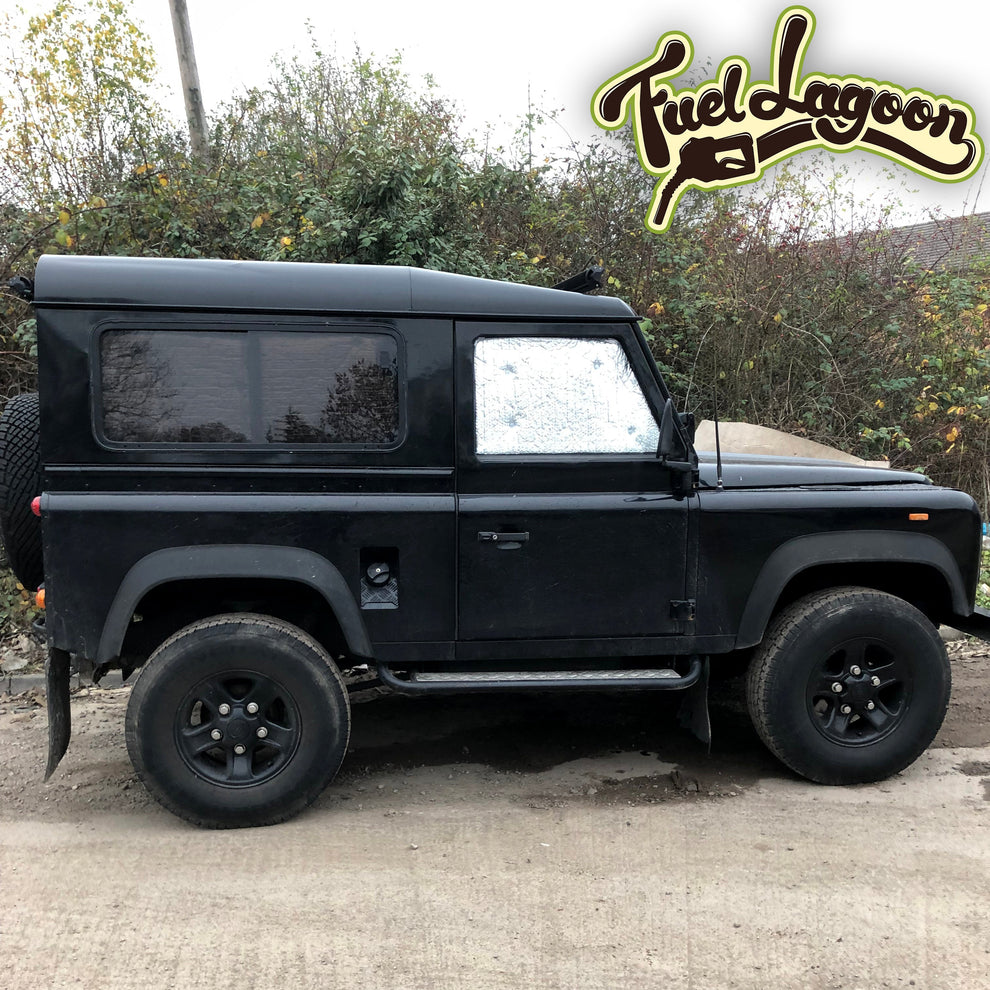 Land Rover Rear Screens Land Rover Defender 90 - Thermal Screens – Fuel Lagoon