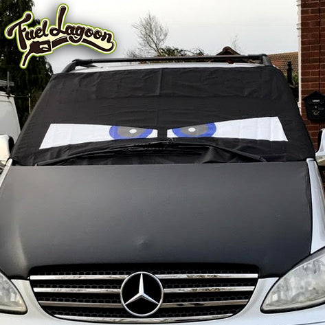 Mercedes Benz Vito 639 Front Window Screen Cover Black Out Blind