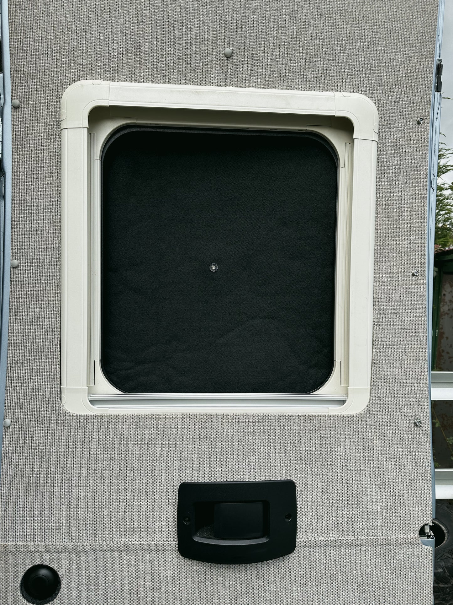 Motorhome Rear Thermal Blinds