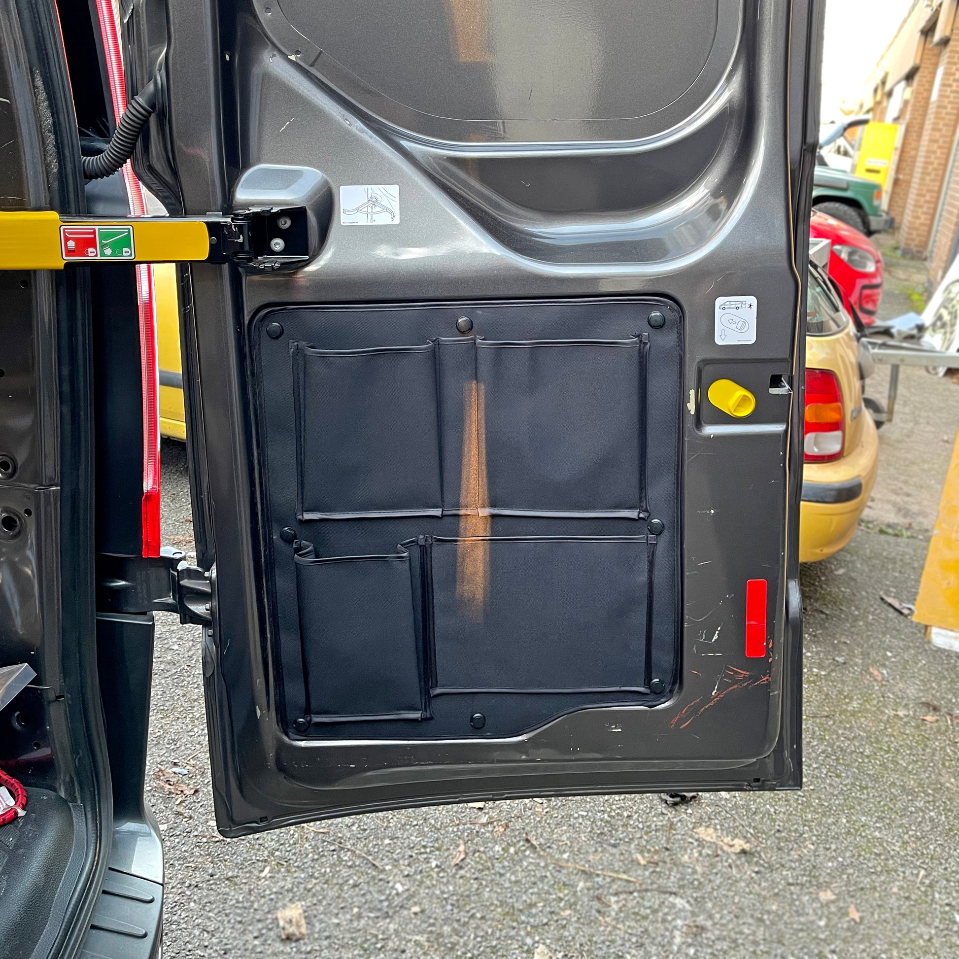 Ford Transit Connect Barn Door Cover - Black (2014-Onwards)