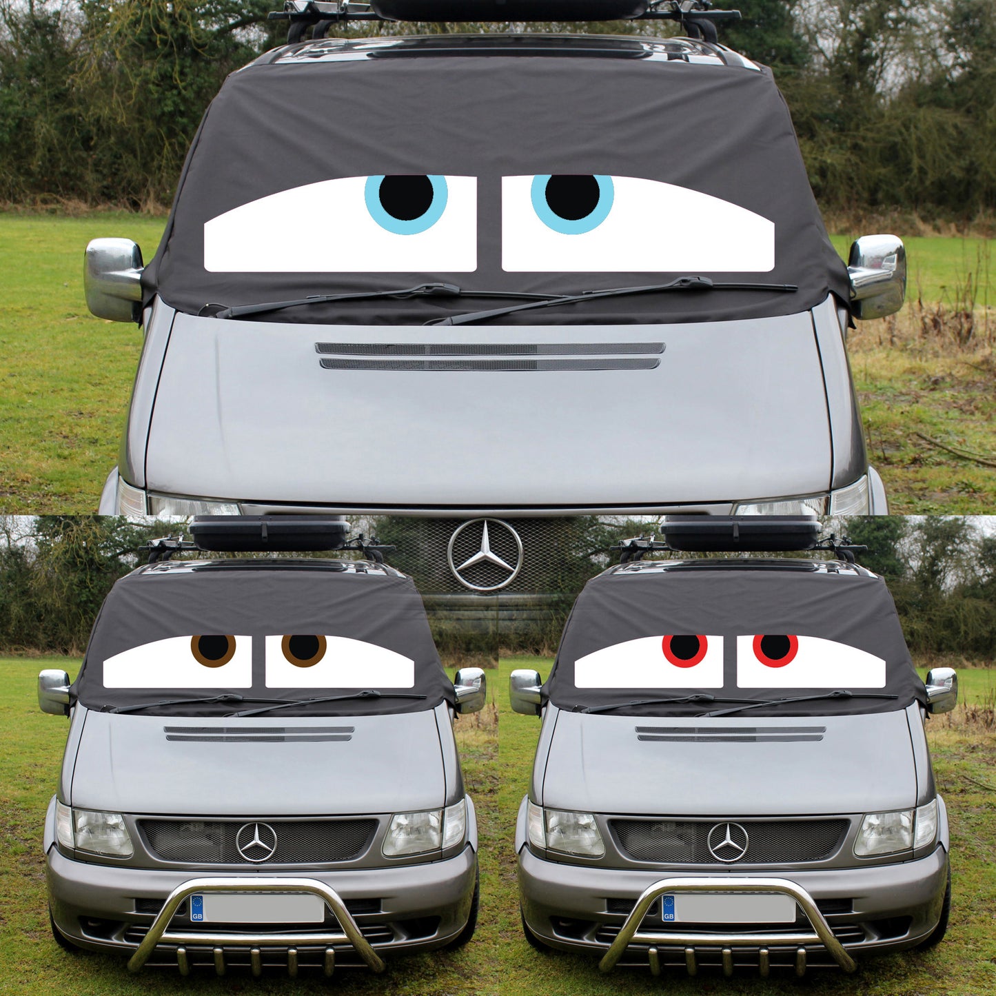 Mercedes-Benz Vito W638 Screen Cover Eyes - Danny