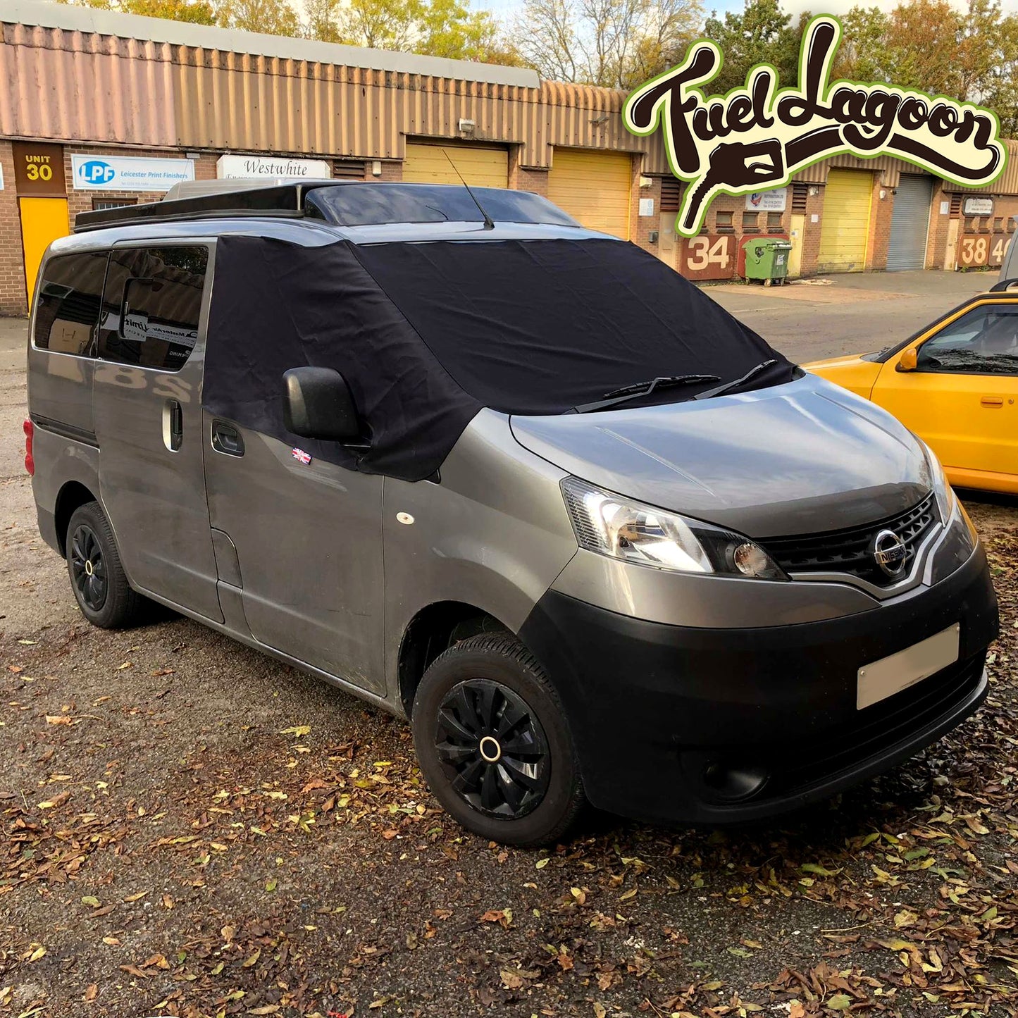 Nissan NV200 Screen Cover - Plain Deluxe