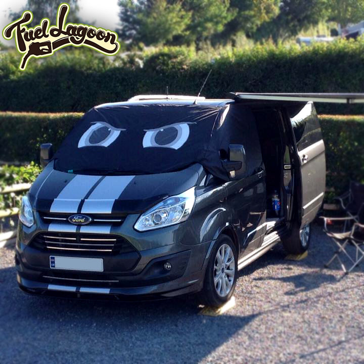 luolety Voorruitafdekking voor Ford Transit Custom 2012-2022 luolety Voorruitafdekking voor Ford Transit Custom 2012-2022