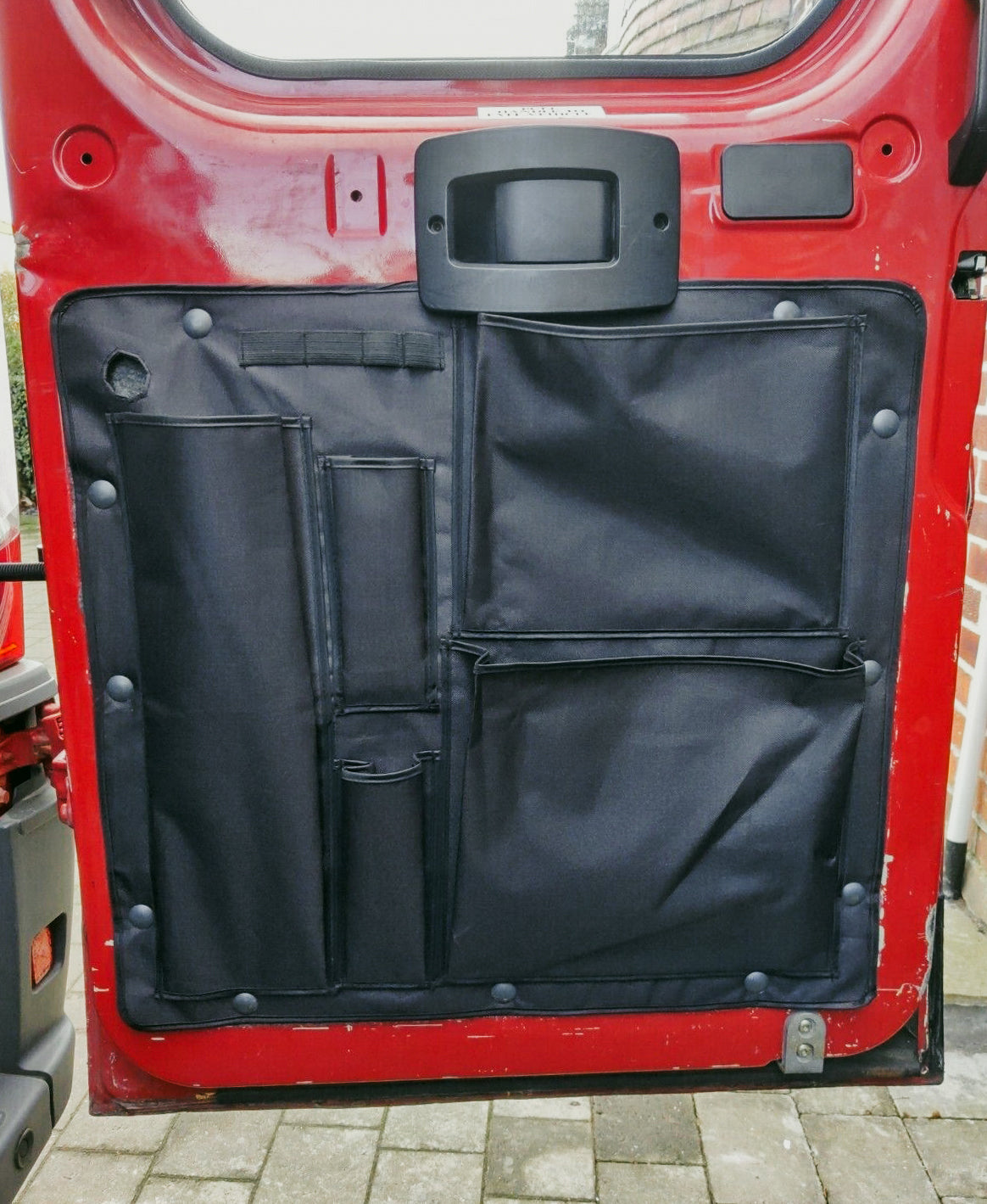 Fiat Ducato Barn Door Storage Pockets Organisers – Campervan Space Saver Set 2006+