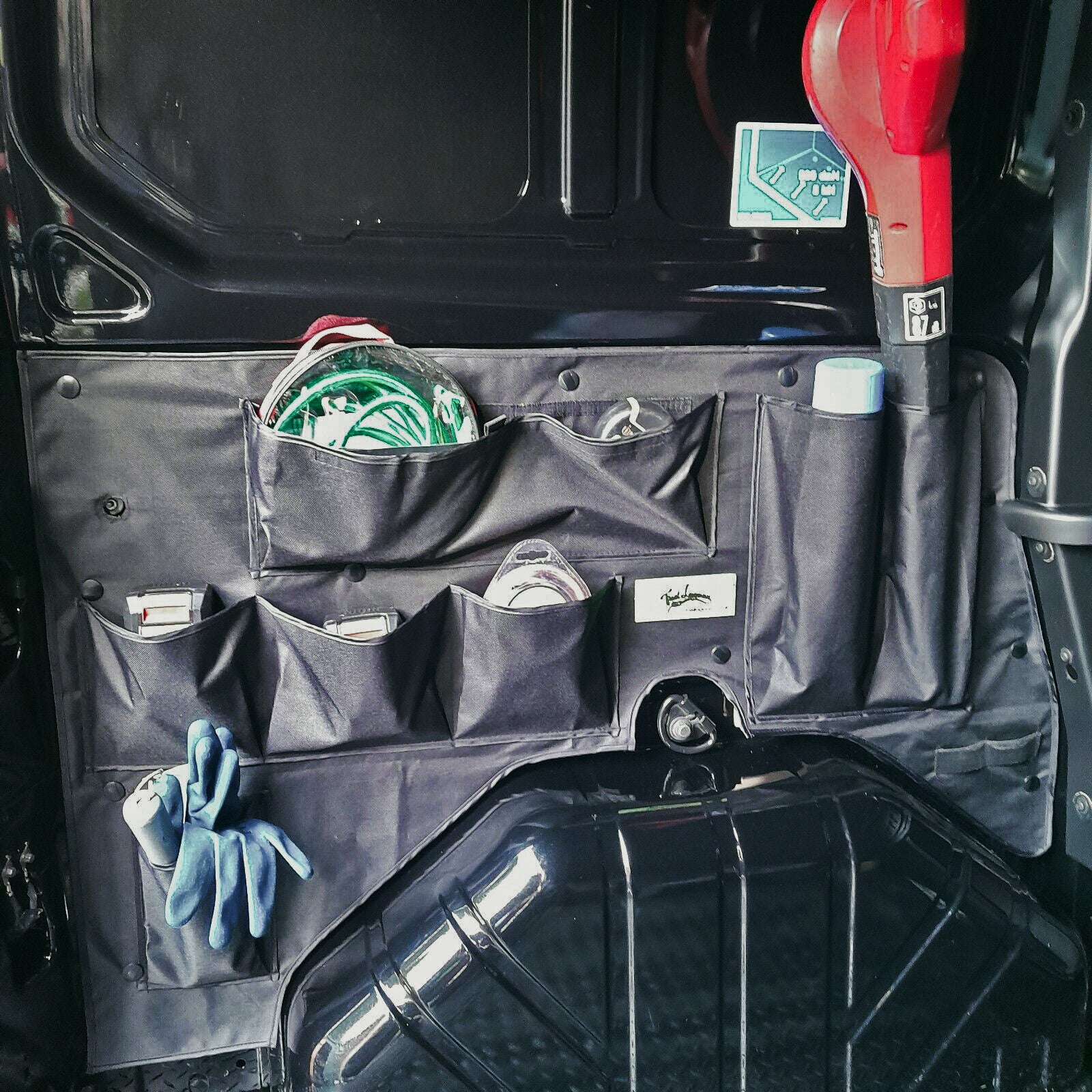 Transit Custom Organiser Storage Pockets – Fuel Lagoon