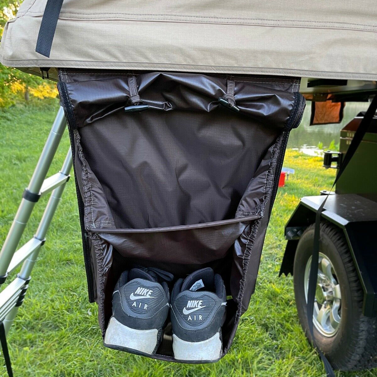 Expedition trailer outlet tent